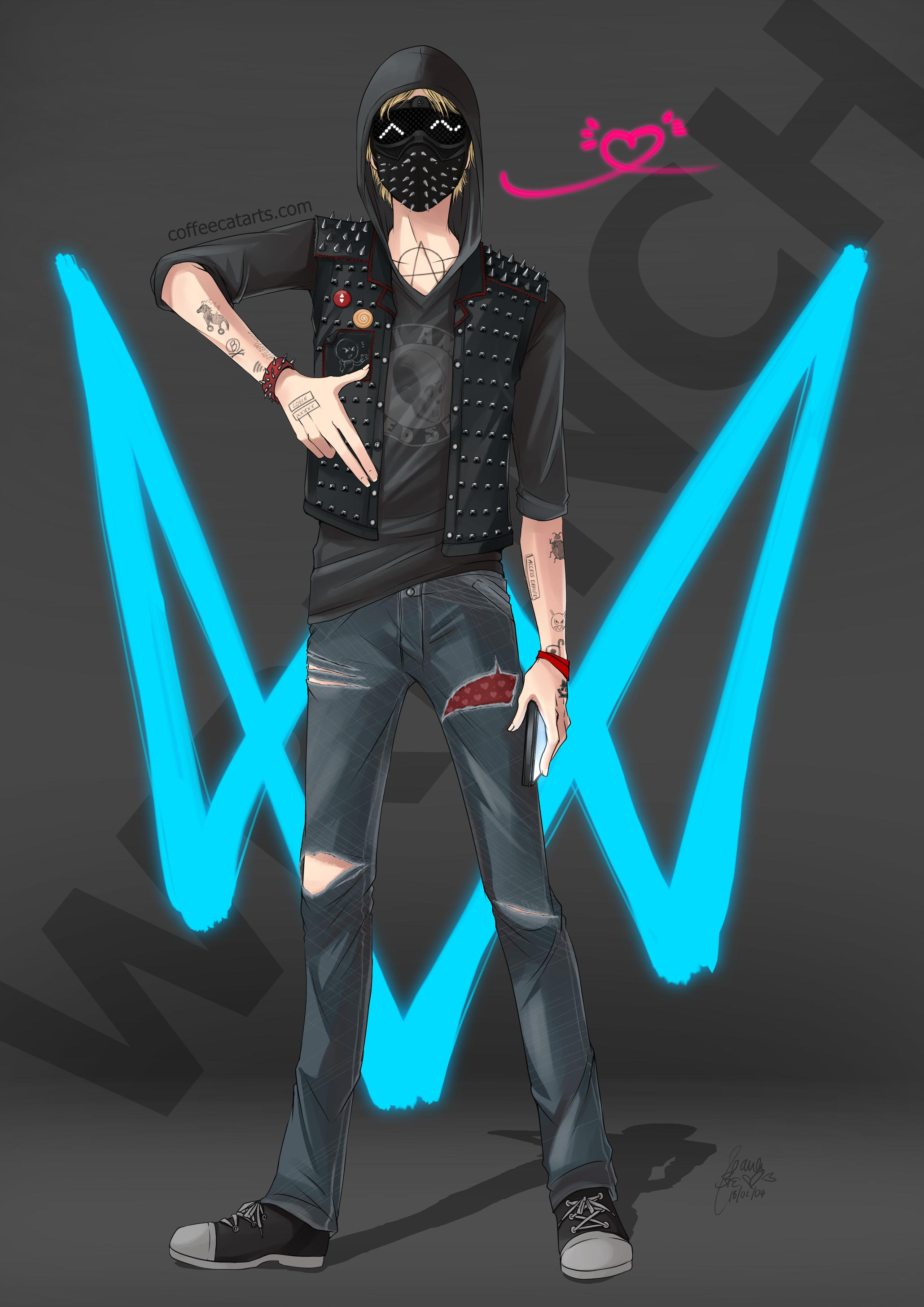 Watch_Dogs 2 - Wrench by CoffeeCat-J
