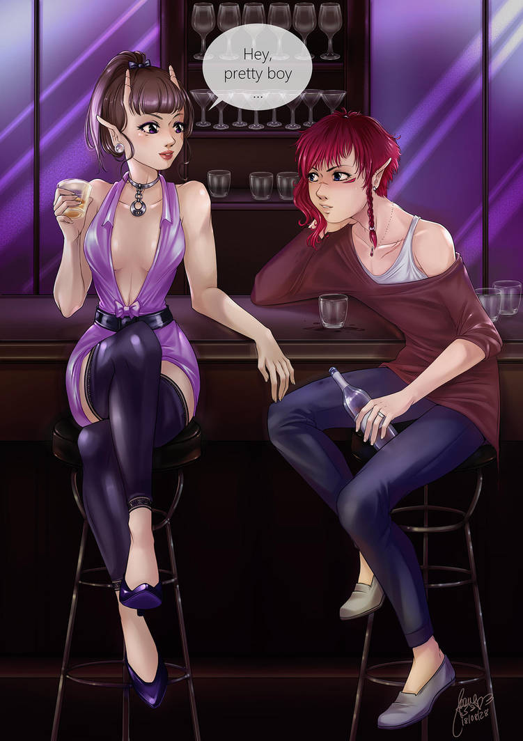 Embers to Stars - Secret Memories - Liora and Skye by CoffeeCat-J