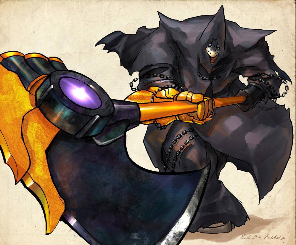 Executioner - The Case of Many Faces - Concept #2 by SphinxScribble