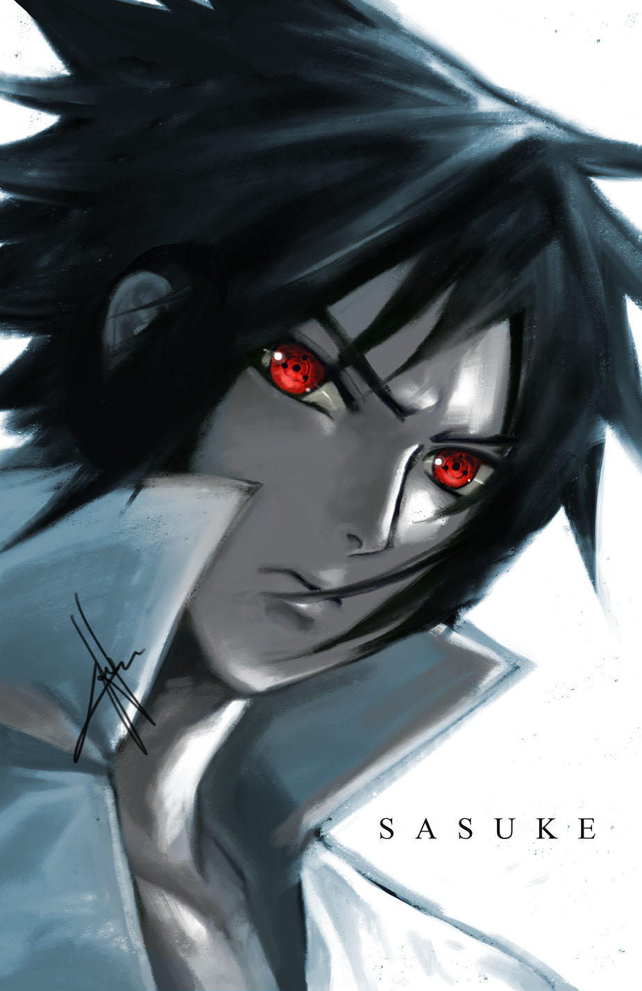 Sharingan Eyes - Sauske by morbidprince