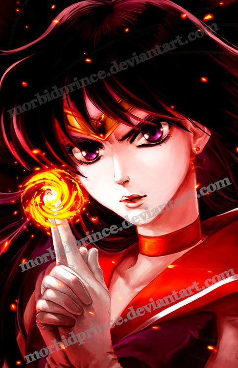 Fire Soul - Sailor Mars by morbidprince