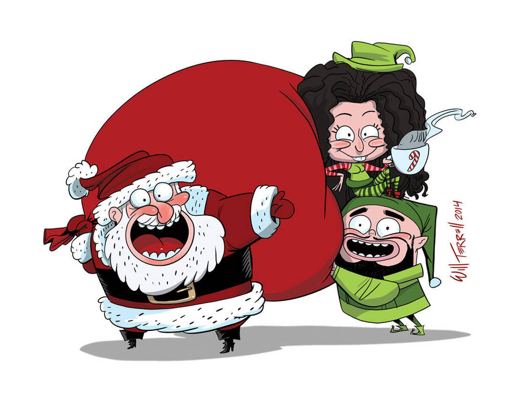 Santa's little Helpers by willterrell