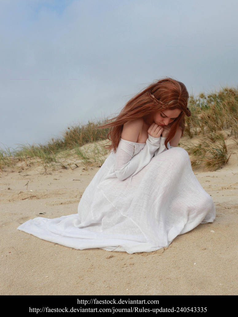 White Beach stock pose reference 3 by faestock