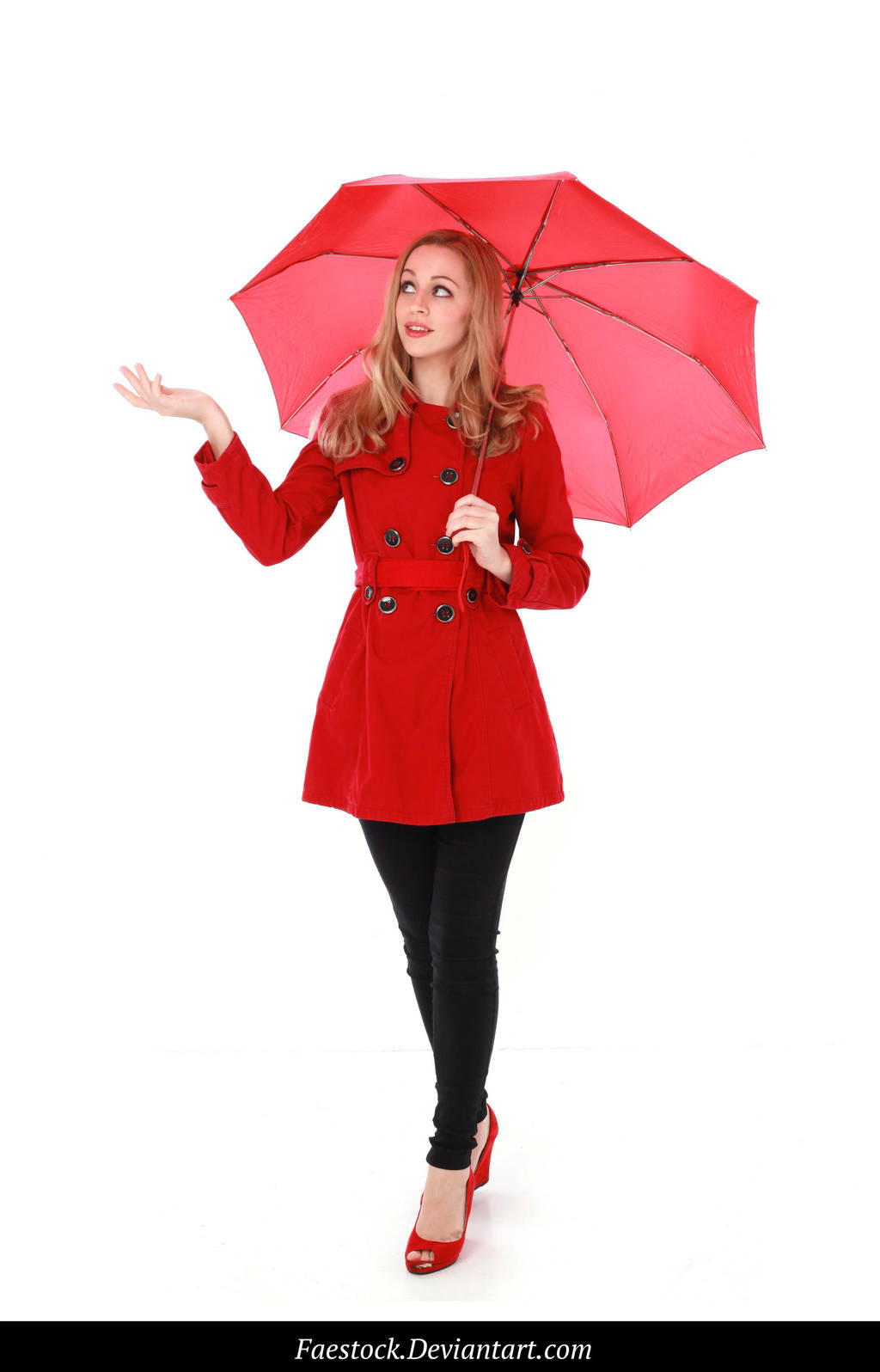 Rainy Days - model stock reference 5 by faestock