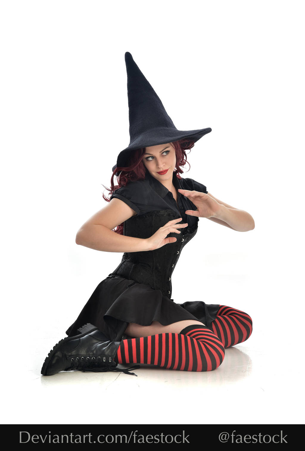 Hocus Pocus - Witch stock model reference 2 by faestock