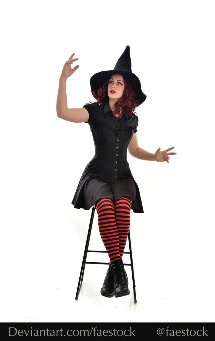 Hocus Pocus - Witch stock model reference 11 by faestock