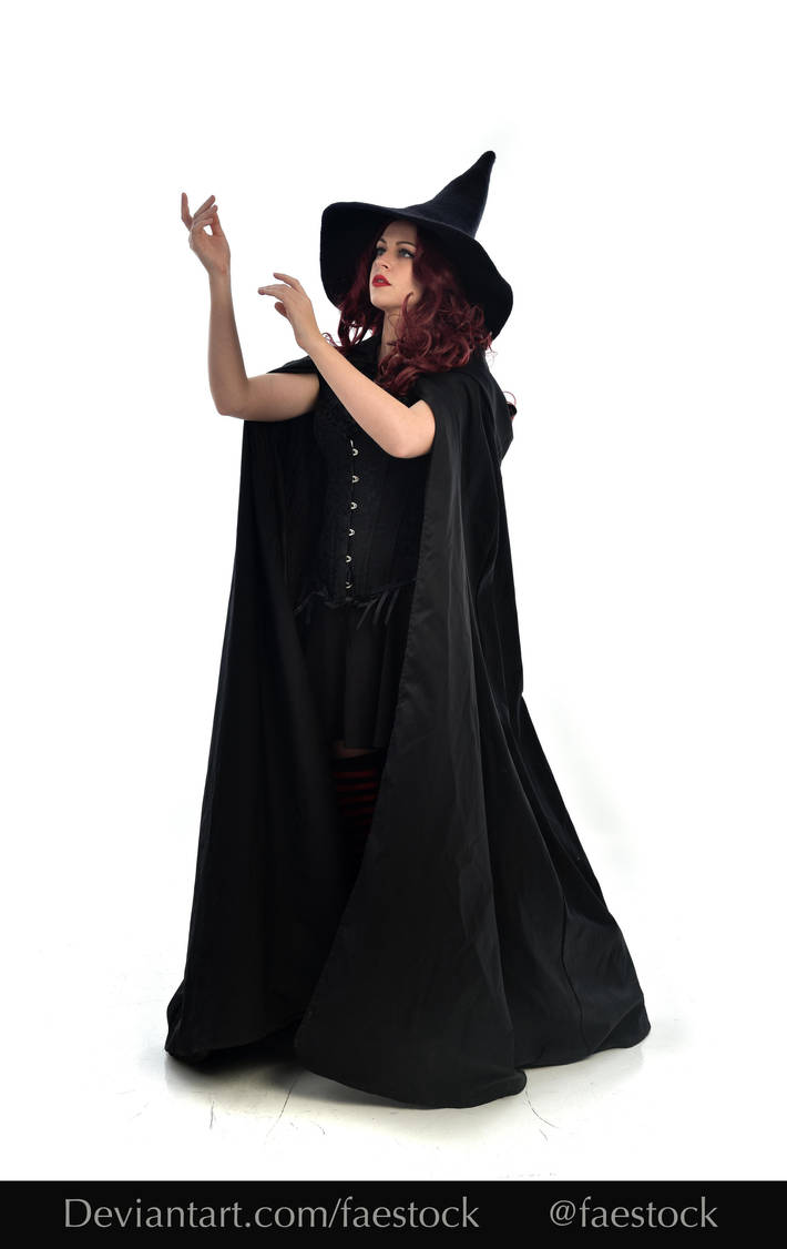 Hocus Pocus - Witch stock model reference 17 by faestock