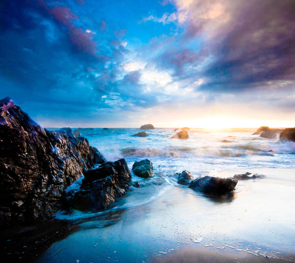 Dreamburst Premade Background by little-spacey