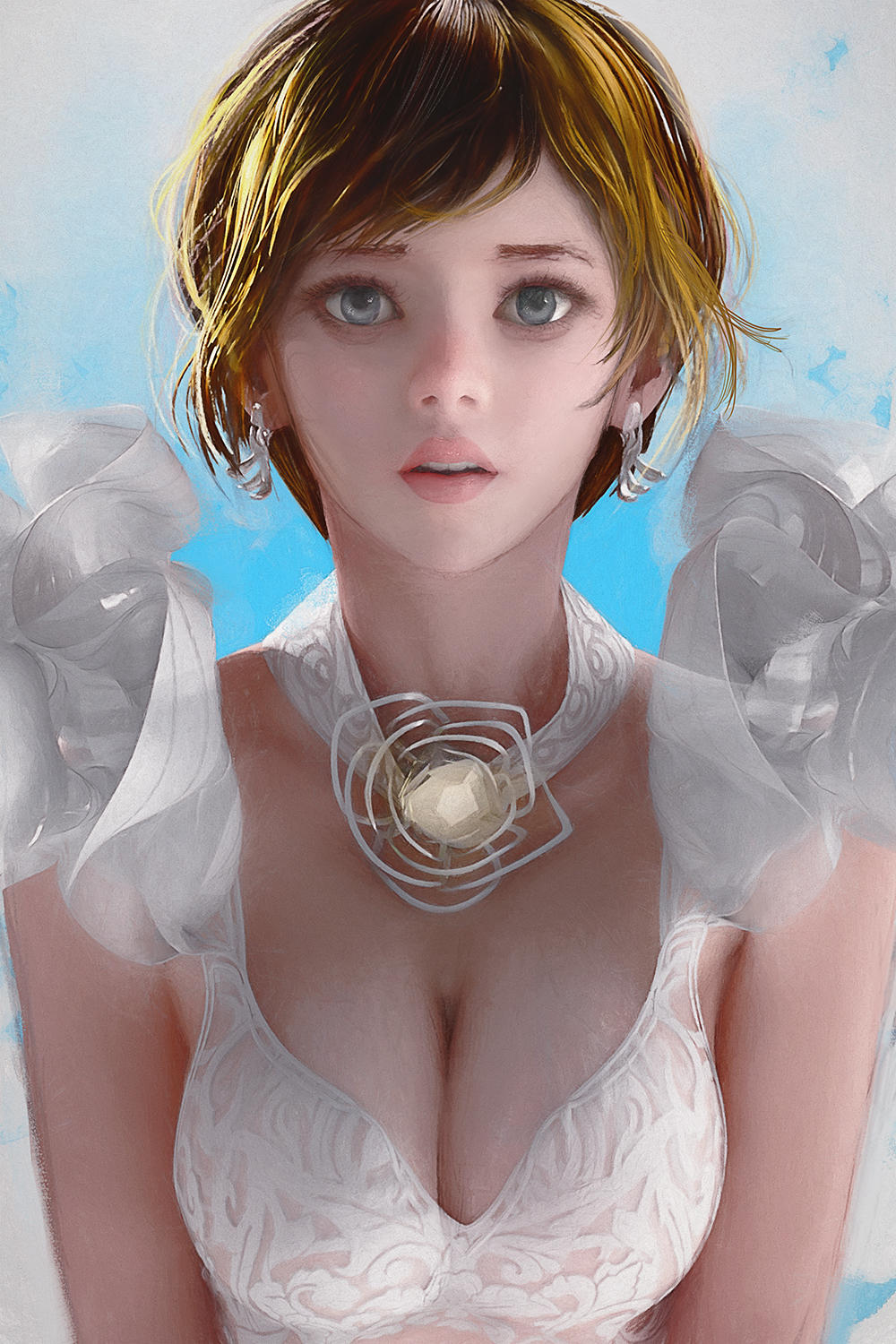 White Dress by cursedapple