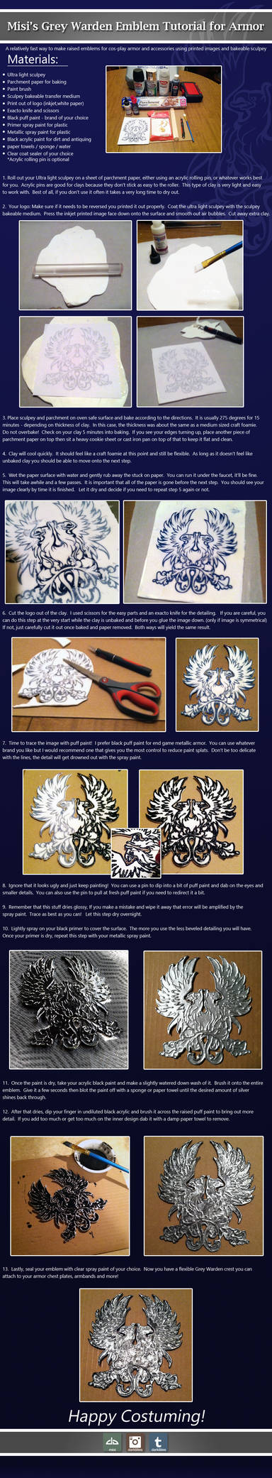Grey Warden Emblem Tutorial by misi