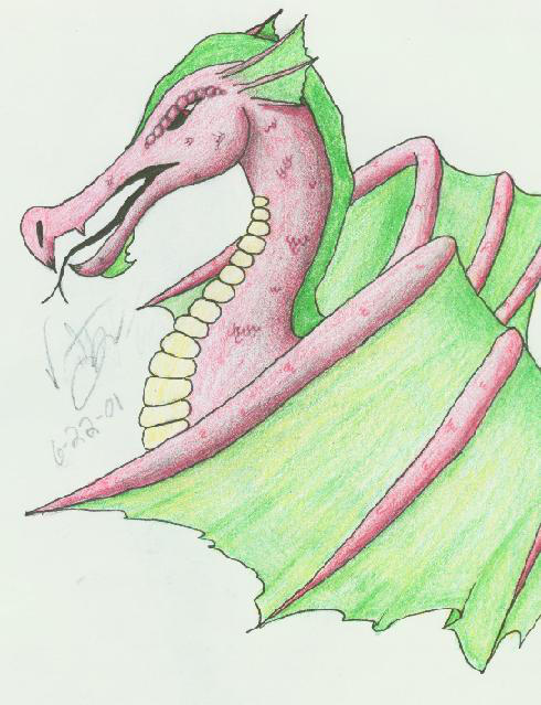 Old Dragon Design v1 by Candrence