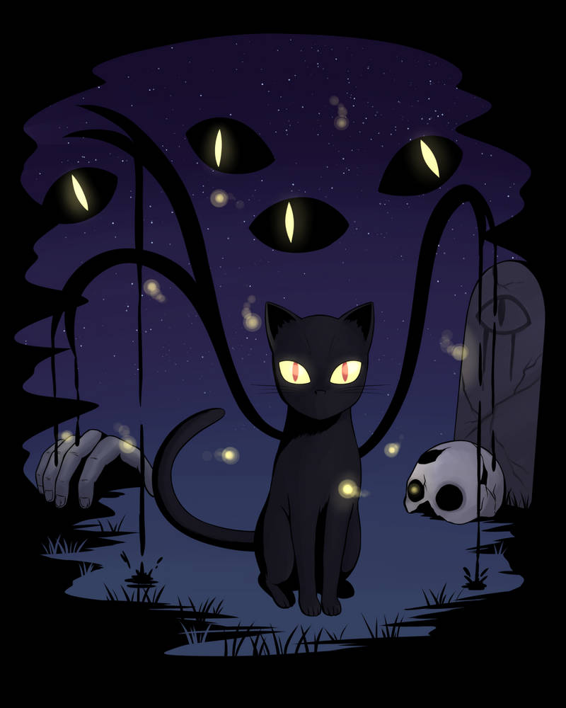Black cat by TerminusLucis