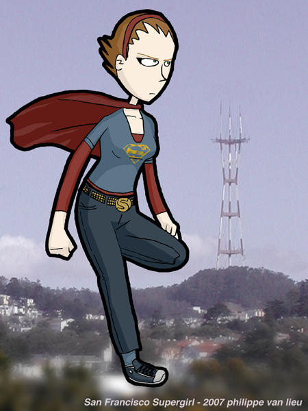 San Francisco Supergirl by nick15