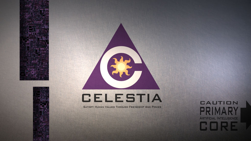 celestAI metal logo by Aealacreatrananda