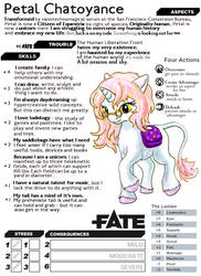 Petal Chatoyance Fate Core by Aealacreatrananda