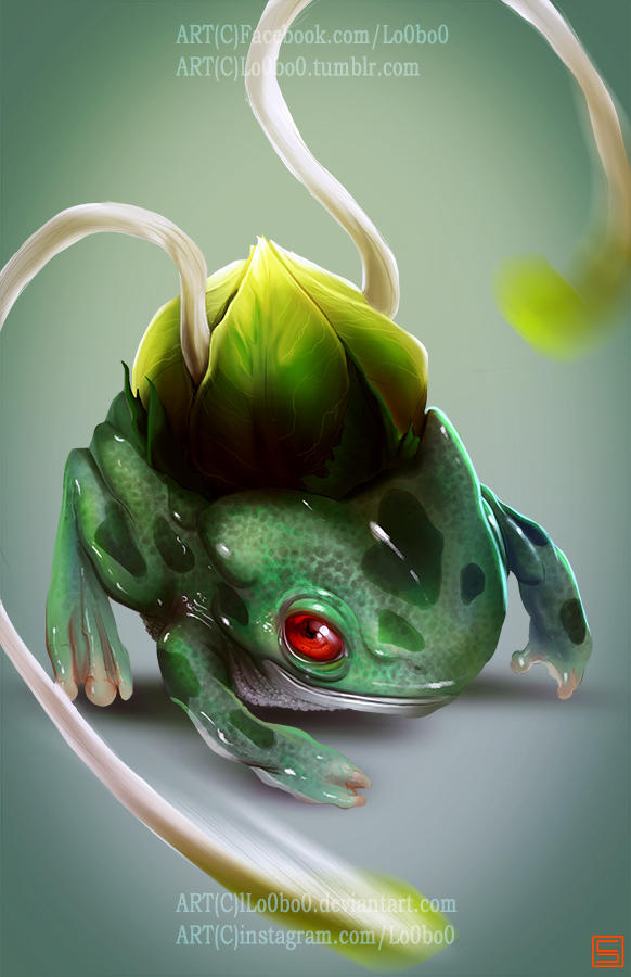 pokemon project 001 Bulbasaur byLo0bo0 by Lo0bo0