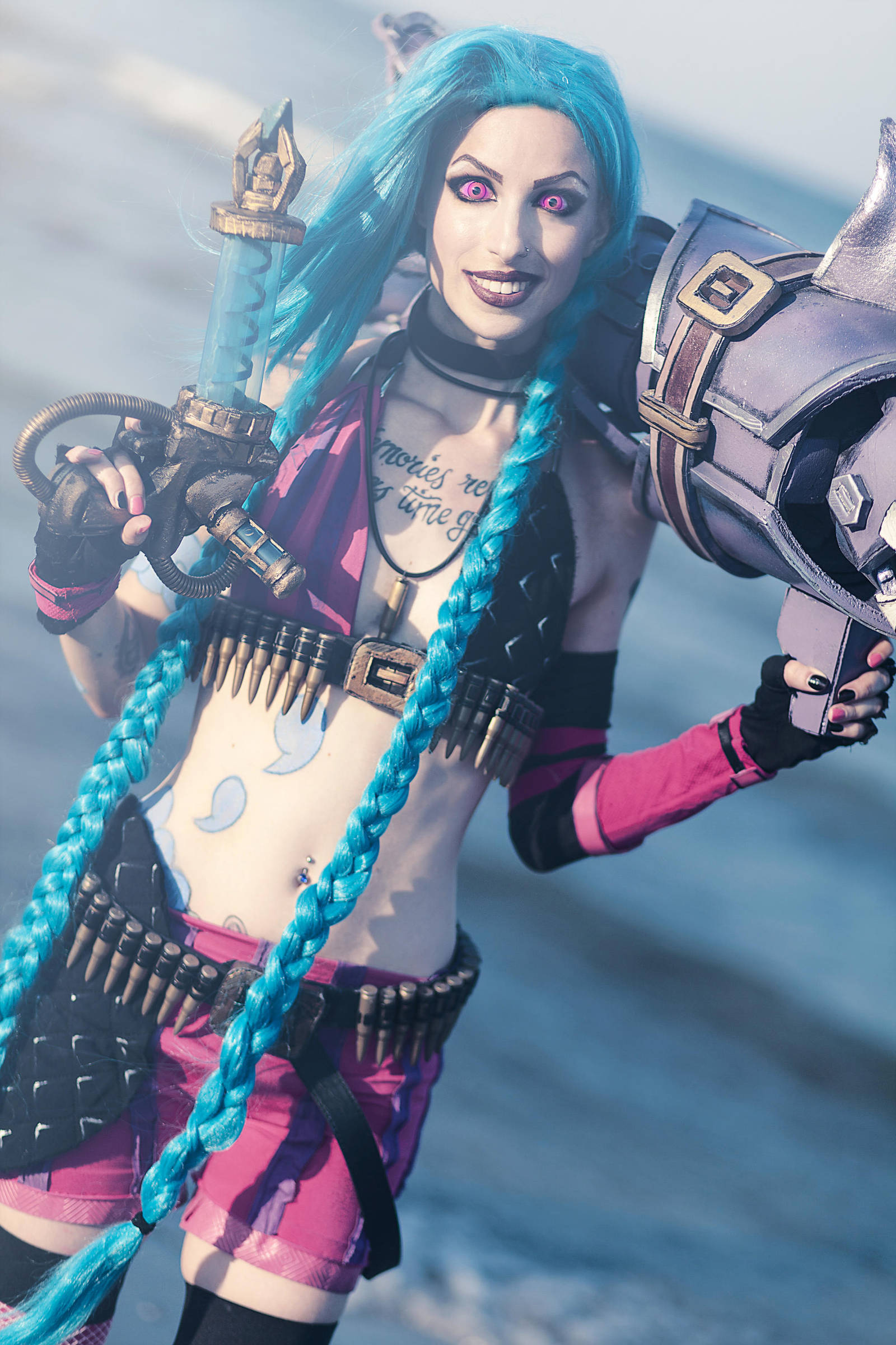 Jinx - League of Legends Cosplay by MissHatred by JessicaMissHatred