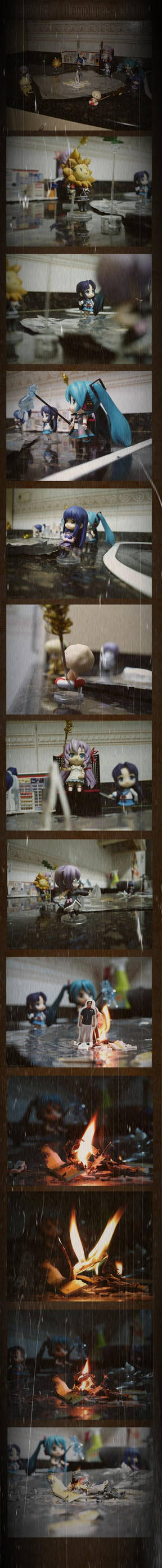 Nendos fire with fire by SingerYuna