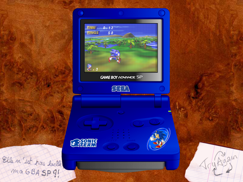 GBA Sonic Edition by tryagainprod
