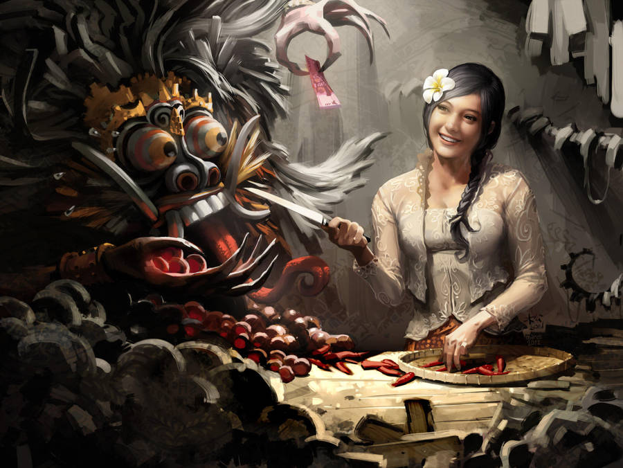 indonesian girl by kokecit