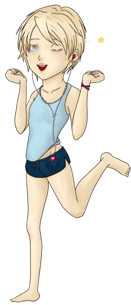Chibi character : Aleks by ZerHypno