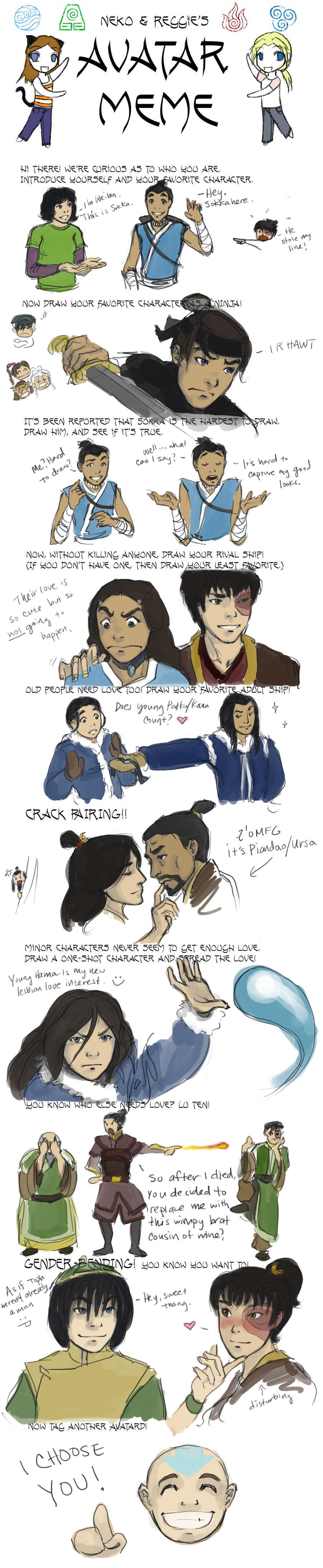 Avatar Art Meme by bobangeba