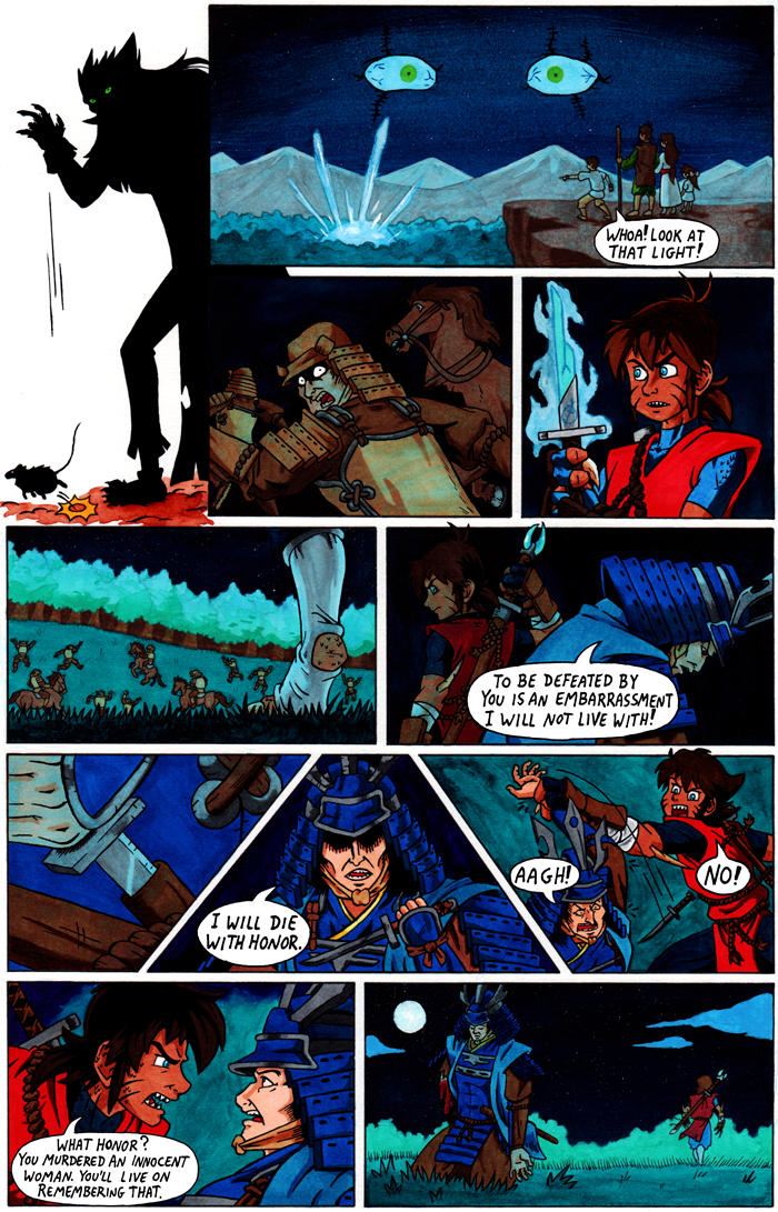 TANUKI BLADE ISSUE 002 - PAGE 13 OF 16 by Speezi