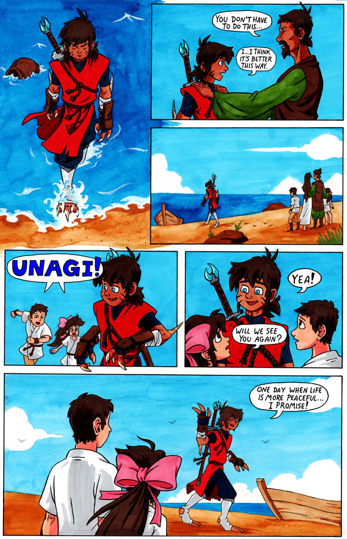 TANUKI BLADE ISSUE 002 - PAGE 15 OF 16 by Speezi