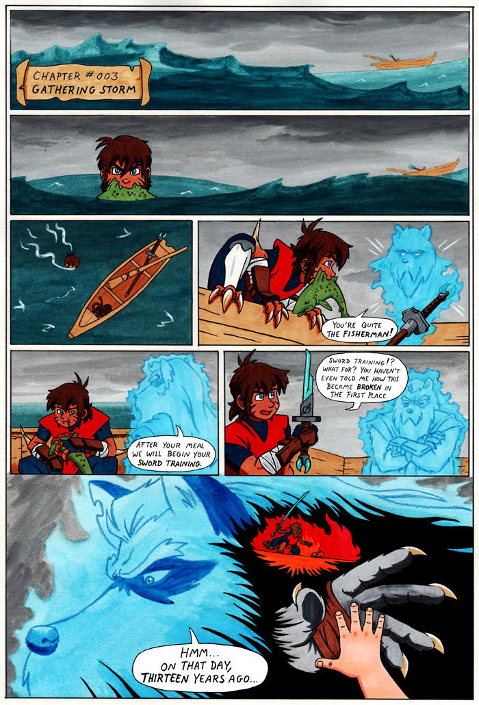 TANUKI BLADE ISSUE 003 - PAGE 1 OF 16 by Speezi