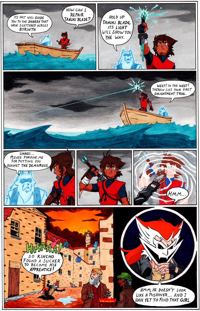 TANUKI BLADE ISSUE 003 - PAGE 7 OF 16 by Speezi