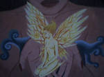 water n fire paining detail by Sockface