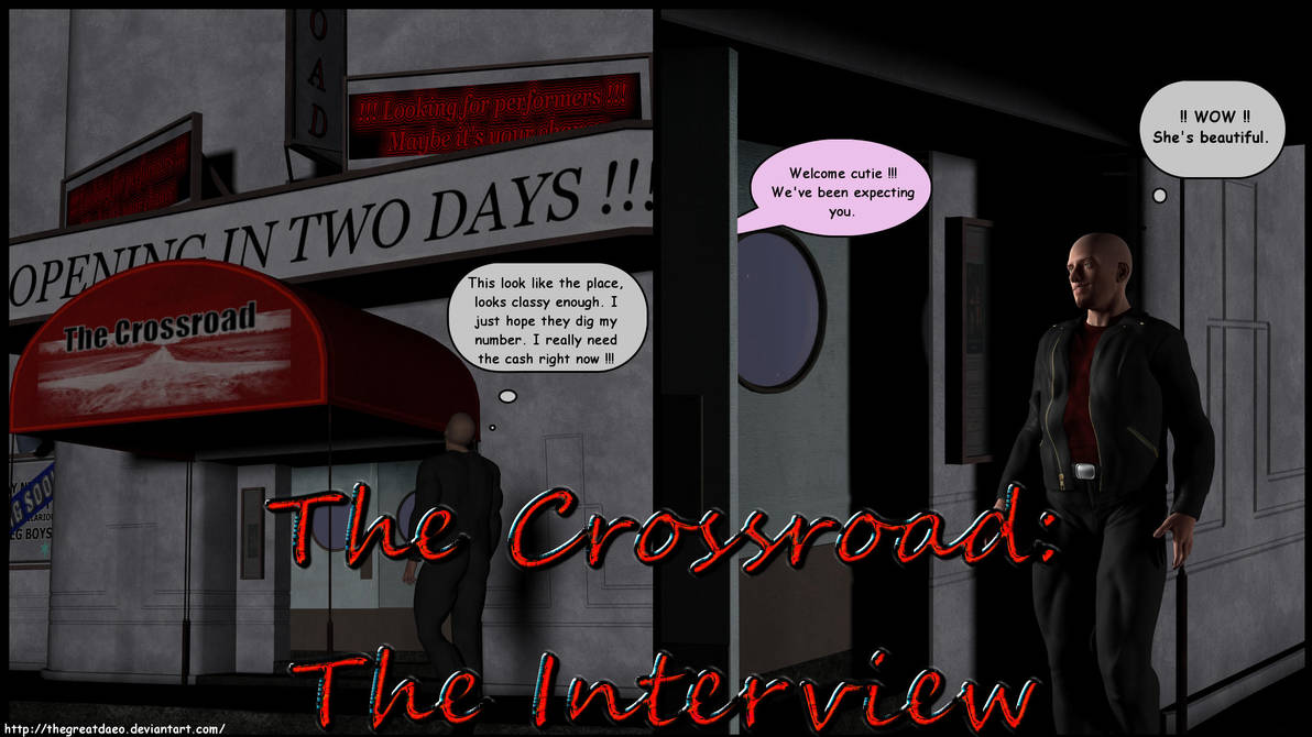 Crossroad - The Interview Page 01 by TheGreatDaeo