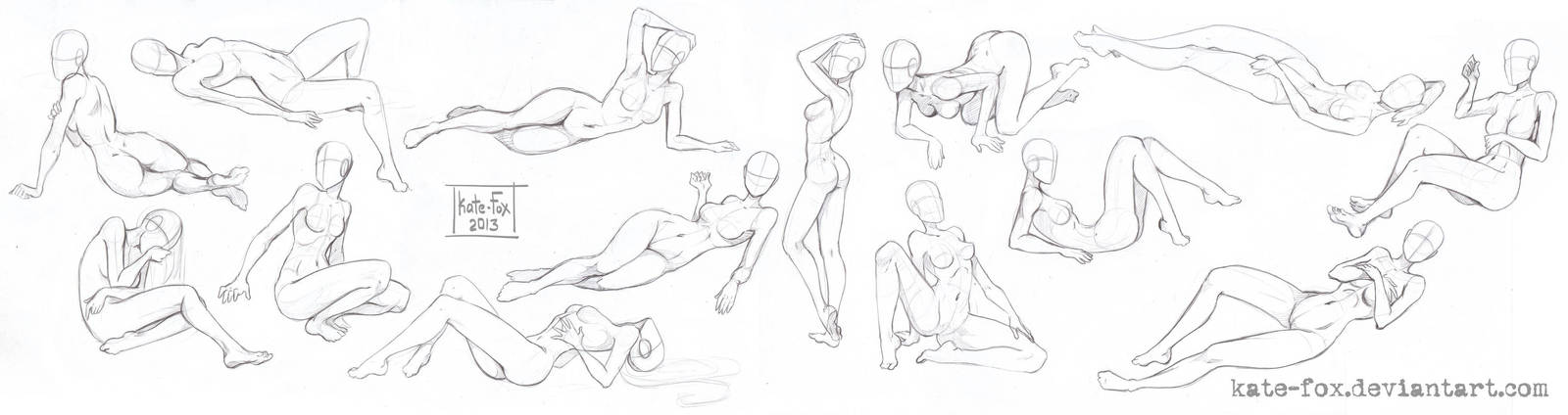 Pose study9 by Kate-FoX