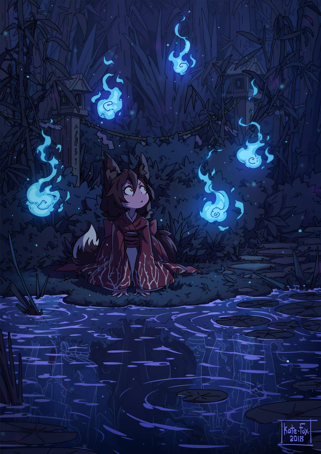 Will-o'-the-wisp by Kate-FoX