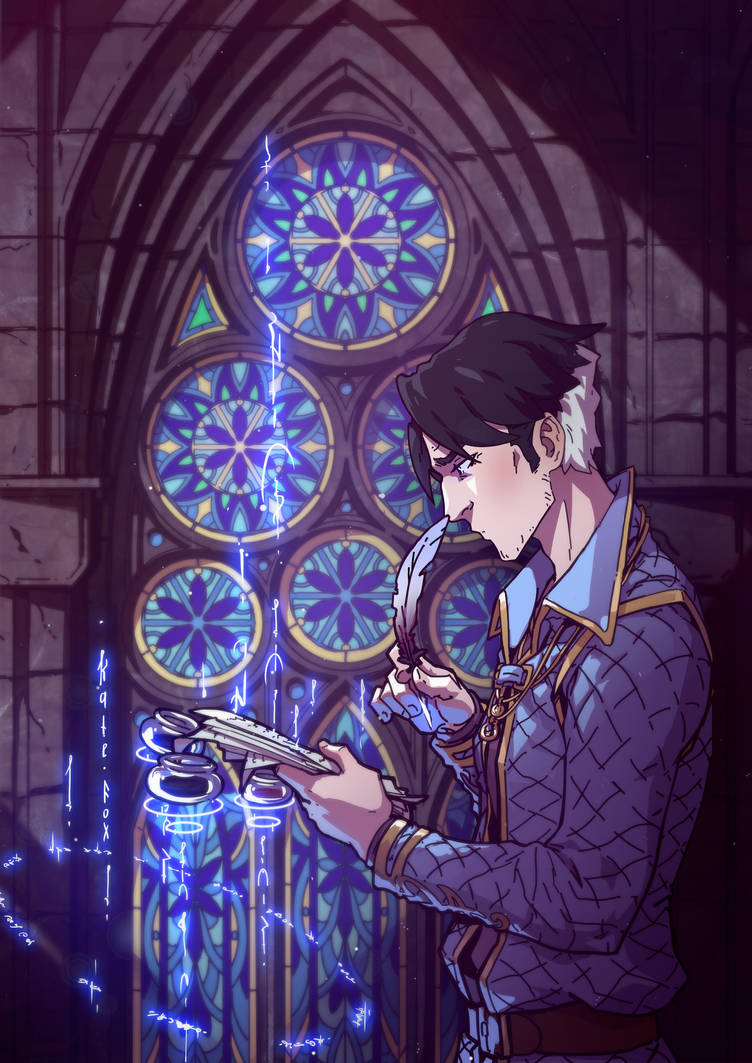 Magic letters by Kate-FoX