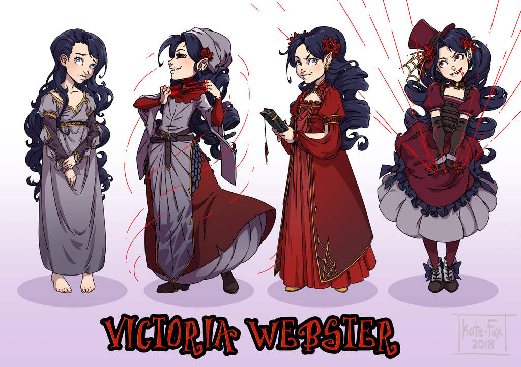 OC REF: Victoria Webster by Kate-FoX
