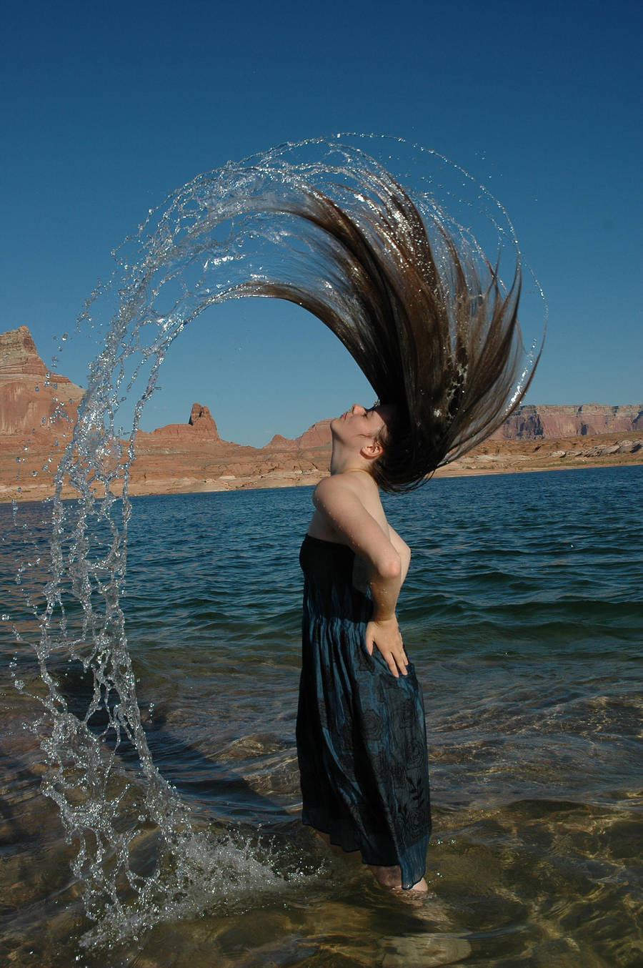 Lake Girl 07 by Lynnwest-Stock