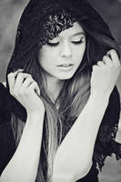 Lady in lace by Mijagiphotography