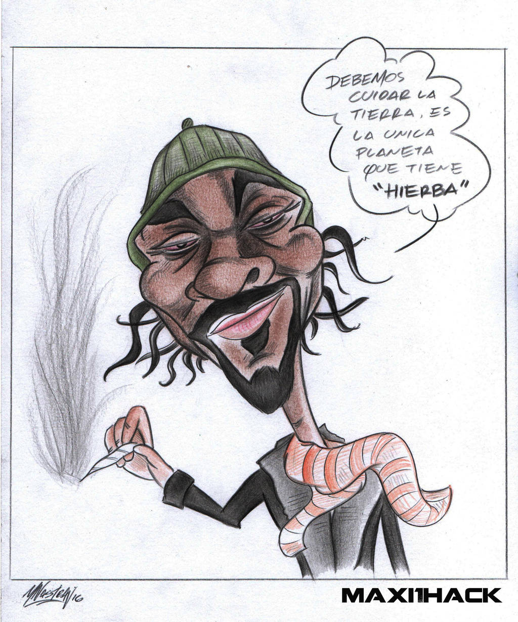 Snoop dogg caricatura rapida by maxi1hack on DeviantArt