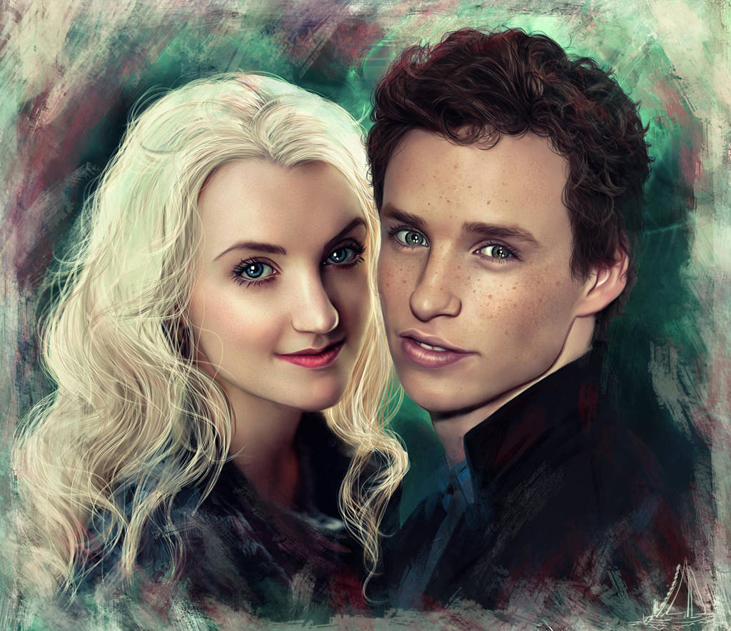 Luna Lovegood, Newton Scamander by Marcianca on DeviantArt