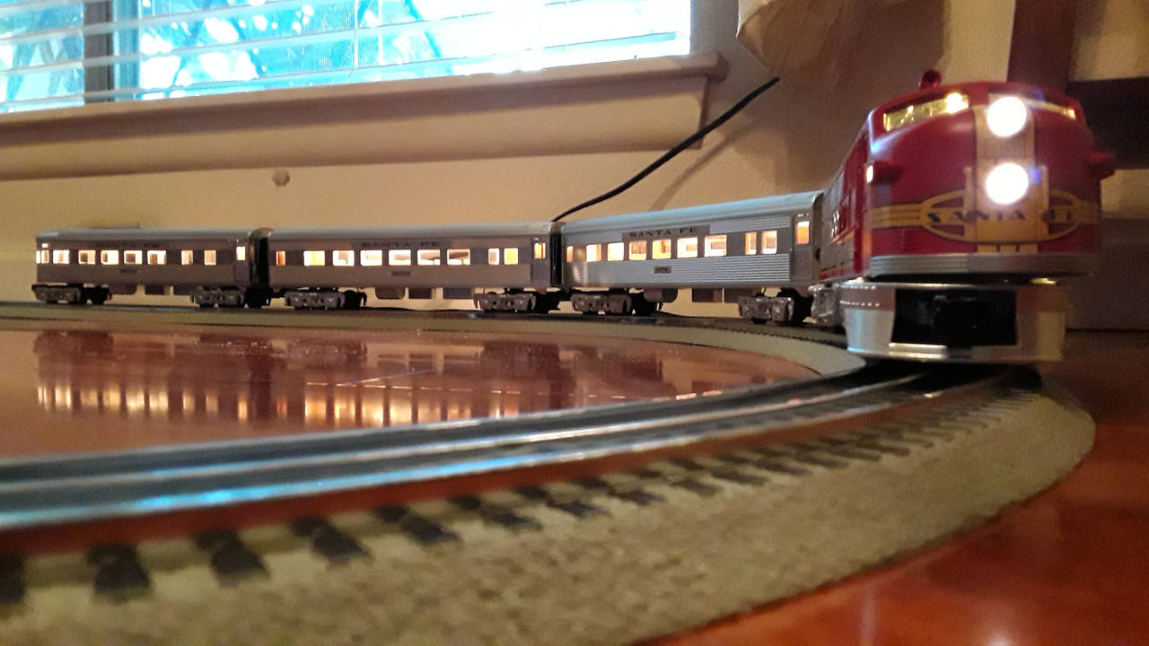 Lionel santa fe super chief train set hotsell