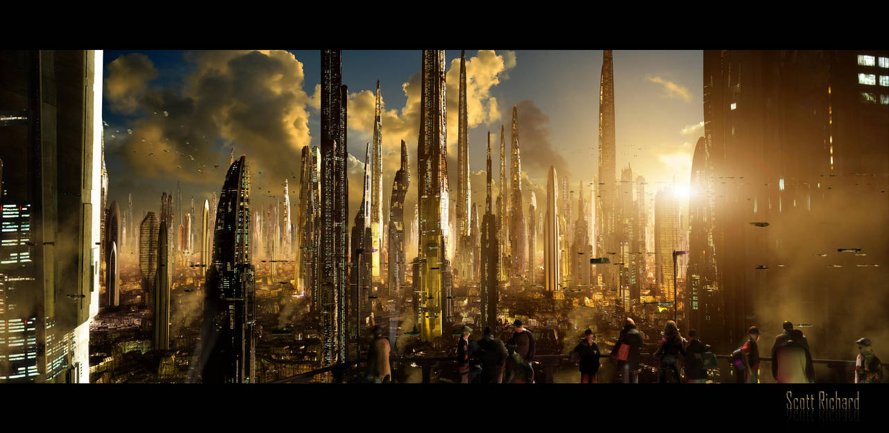 Matte Future City 121611 by rich35211