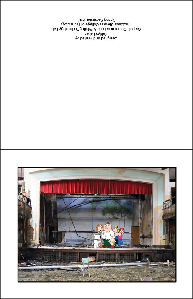 Family Guy Note Card Design by fartoolate
