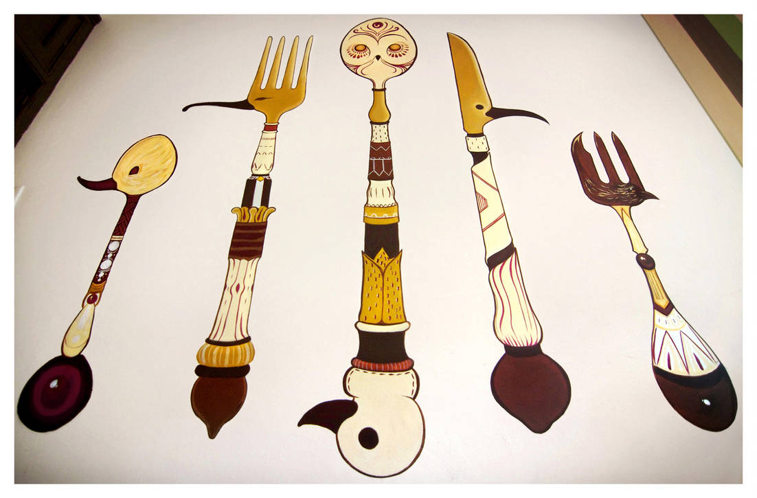 Bird Cutlery by Simanion
