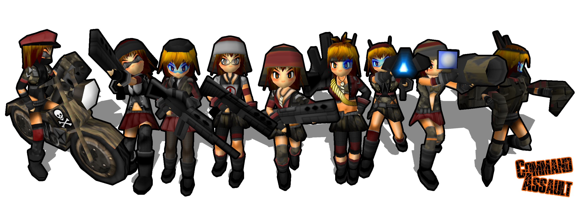 Command Assault Girls by DelphaDesign