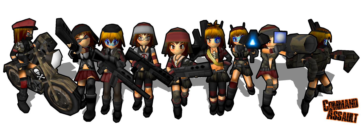 Command Assault Girls by DelphaDesign