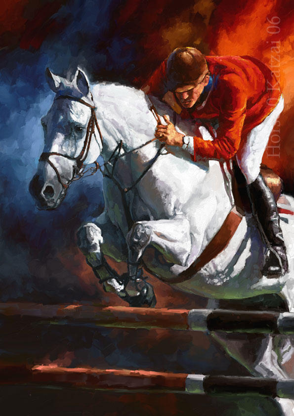 Horse Riding by katzai