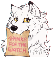 Thanks for the watch by EmberWolfsArt