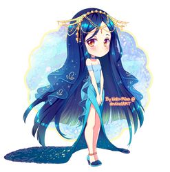 Annietine: Rench Angelfish by Neko-Rina