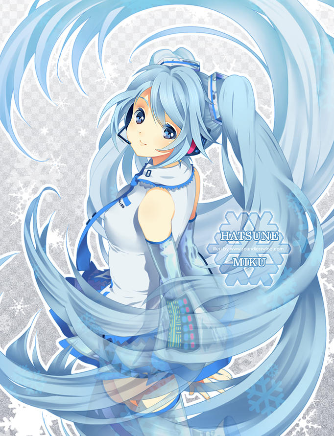 Winter Hatsune Miku by Kaze-Hime